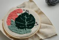 Image representing Crafternoon: Punch Needle Embroidery