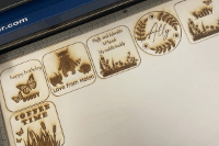 Image representing Introduction to Laser Cutting: Personalised Coaster 