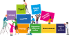 Infographic showing the building blocks of health and wellbeing
