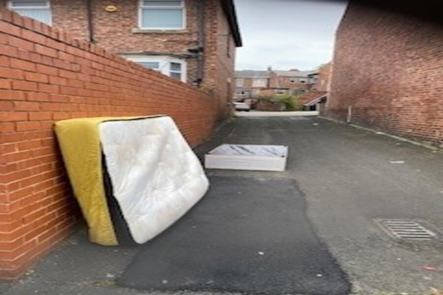 Fly tipping Harrison