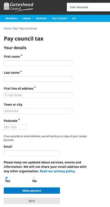 Your details screenshot