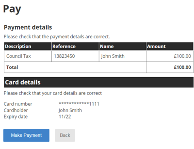 payment details help council gateshead clicking correct button check please before