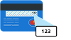 Credit card CVV number example