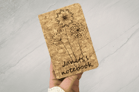 Image representing Laser Engraved Cork Notebook 