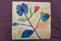 Image representing Crafternoon: Tissue Paper Canvas Art @ Birtley