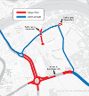 Diversion Park Land roundabout