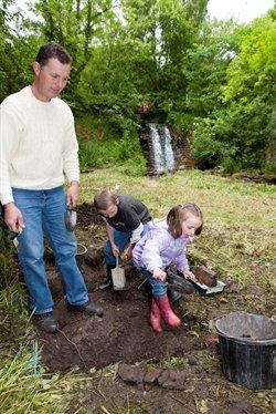 Blaydon Burn community archaeological dig