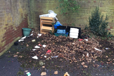 Pelton Fell flytip